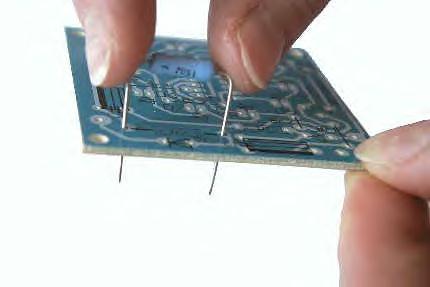 Picture of inserting a component